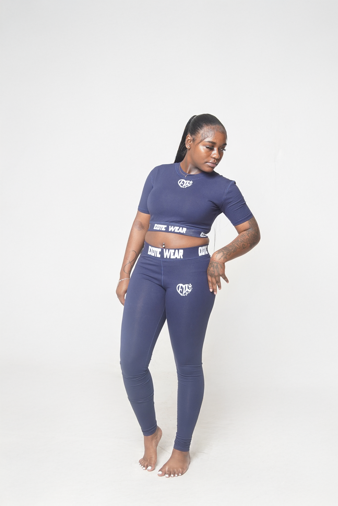 EXOTIC WEAR FEMALE “BLUE” SET