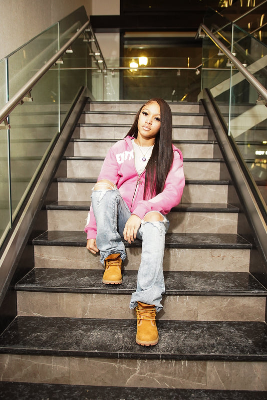 Exotic Wear “Zipup Pink”